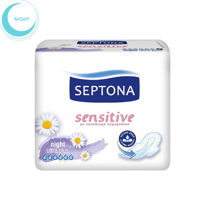 نوار بهداشتی مدل Night Sensitive سپتونا