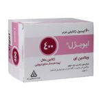 کپسول ویتامین E 400 ایویژل دانا(سافت ژل)