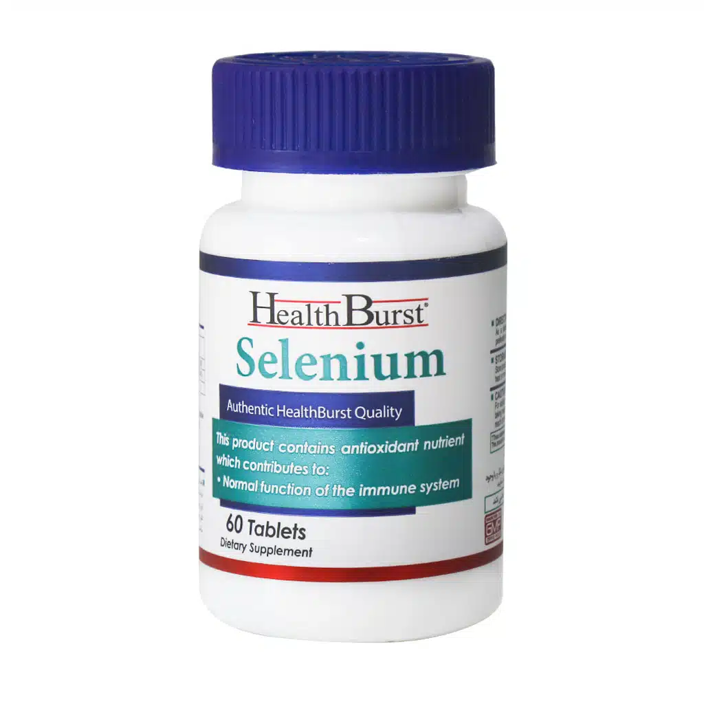 Health-Burst-Selenium-60-Tabs.jpg قرص سلنیوم هلث برست - تصویر 1