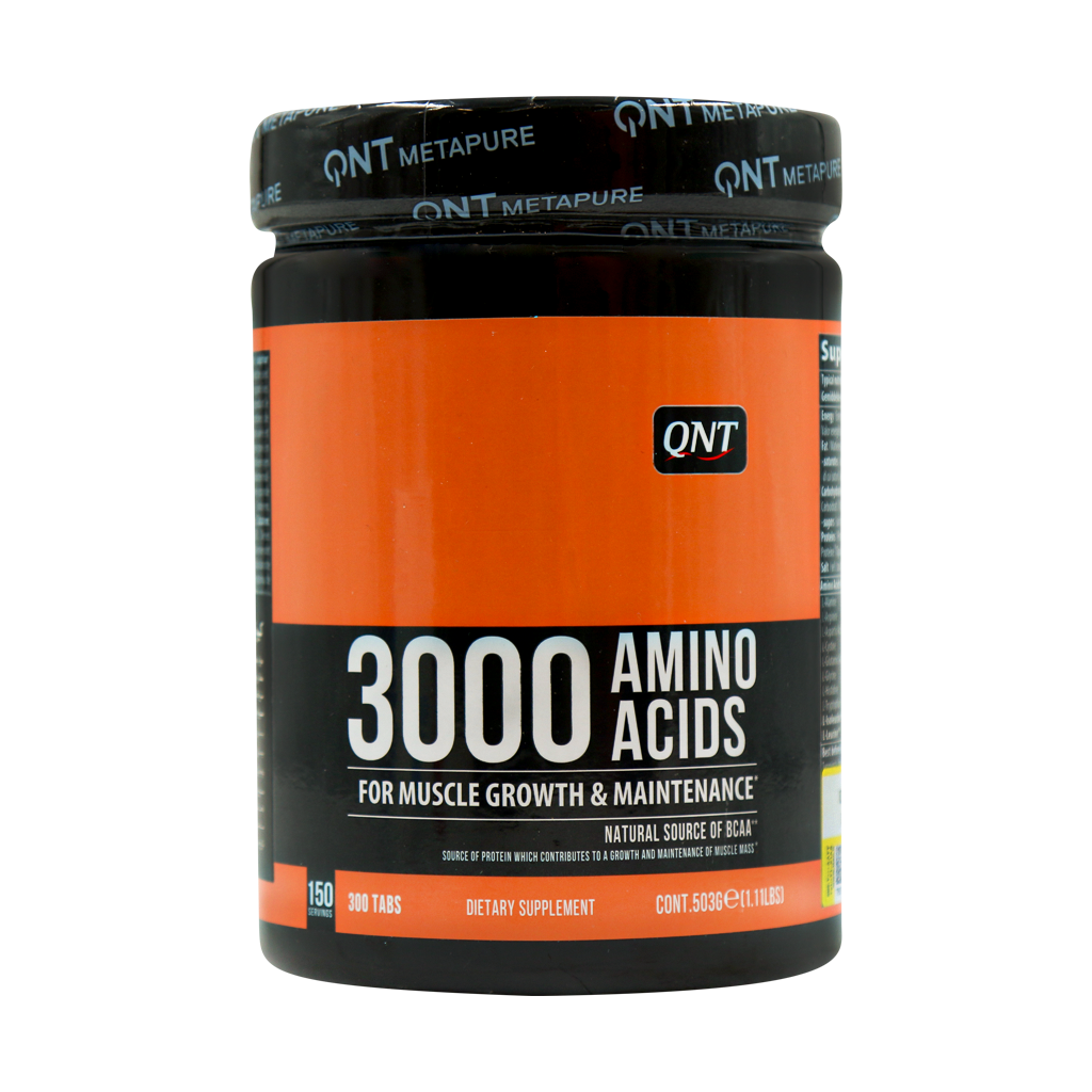قرص آمینو اسید 3000 کیو ان تی 300 عدد قرص آمینو اسید 3000 کیو ان تی 300 عدد