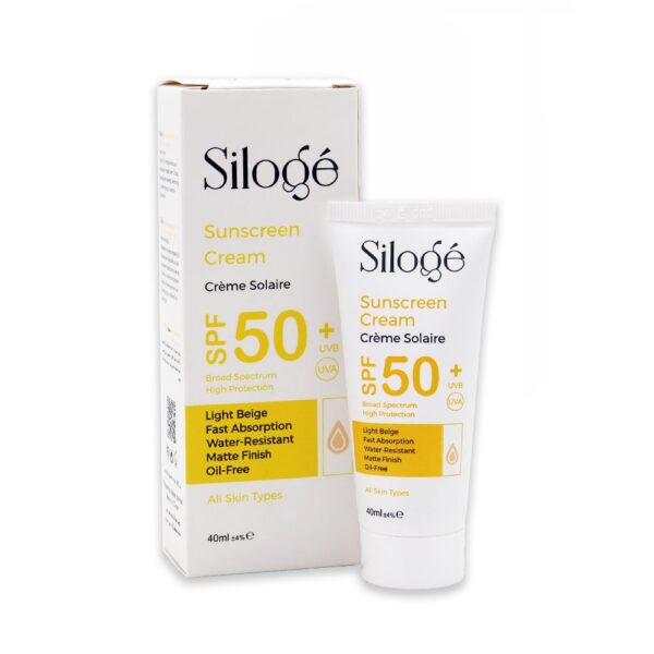 کرم ضدآفتاب رنگی سیلوژه(SPF50)