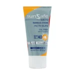 کرم ضد آفتاب فاقد چربی spf40 آقایان سان سیف
