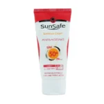کرم ضد آفتاب و ضد چروک SPF50 بی رنگ سان سیف