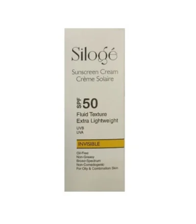کرم ضدآفتاب بی‌رنگ سیلوژه(SPF50)