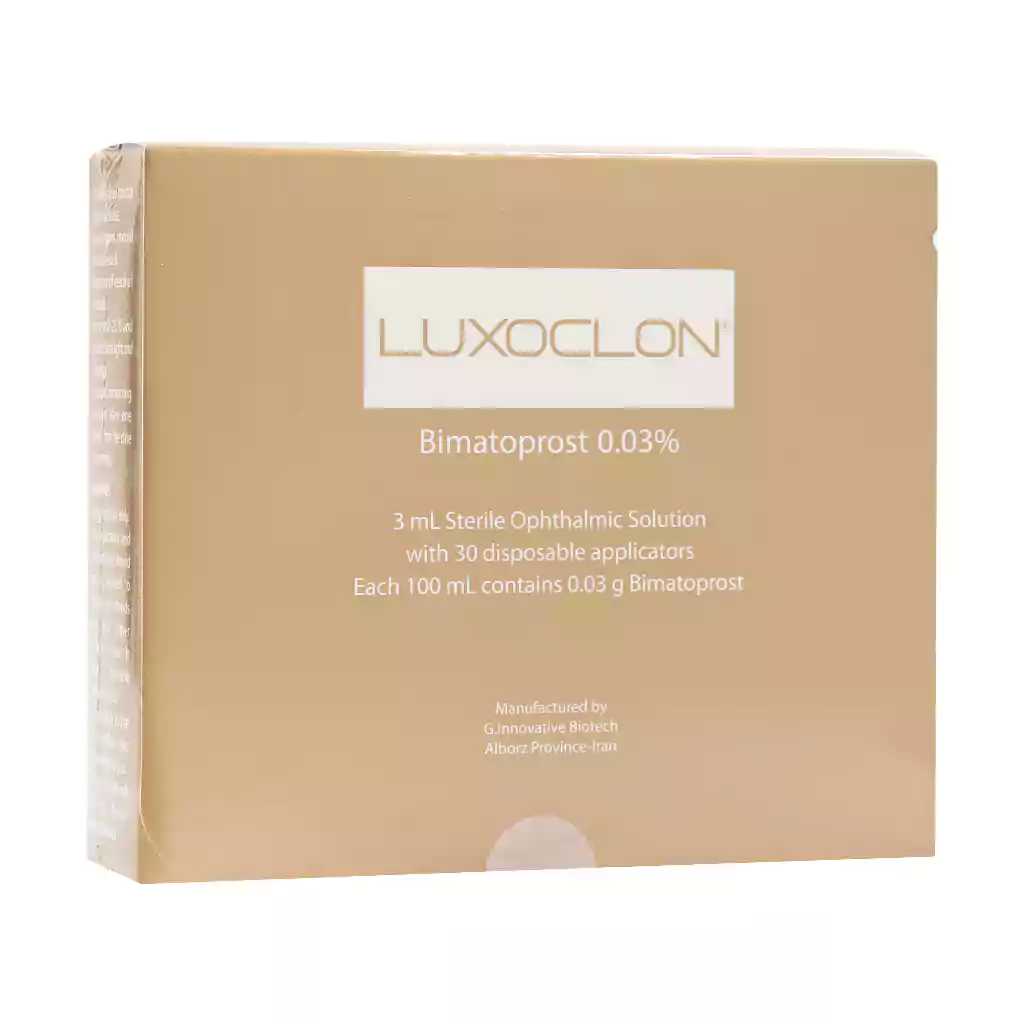 محلول تقویت مژه 0.03 درصد لوکسوکلون(LUXOCLON) محلول تقویت مژه 0.03 درصد لوکسوکلون(LUXOCLON)