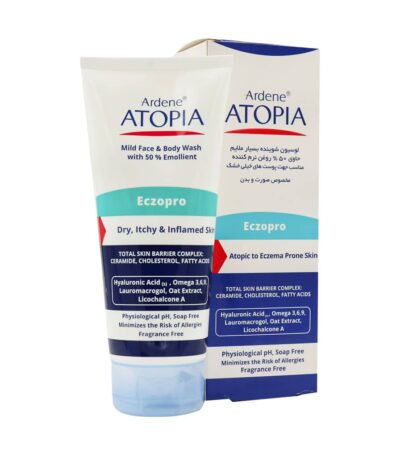 لوسیون شوینده بسیار ملایم حاوی 50 درصد روغن نرم کننده آتوپیا آردن
