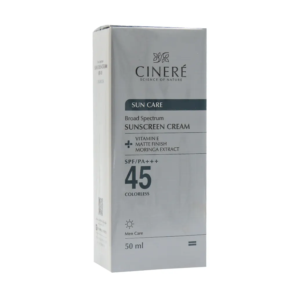 کرم ضد آفتاب آقایان SPF45 سینره کرم ضد آفتاب آقایان SPF45 سینره