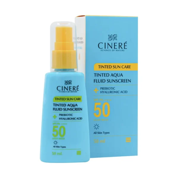 فلوئید ضد آفتاب SPF50 مناسب انواع پوست سینره