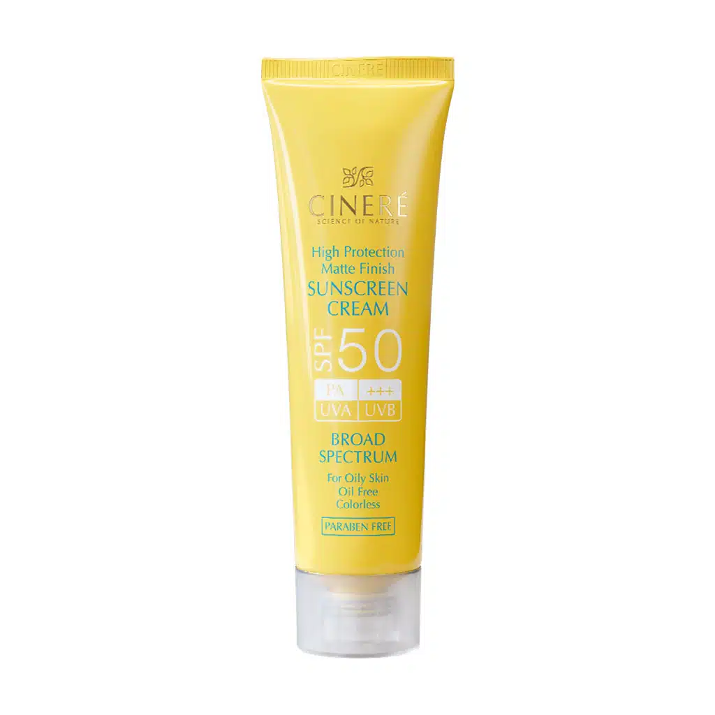 کرم ضد آفتاب SPF60 بدون رنگ پوست چرب سینره کرم ضد آفتاب SPF60 بدون رنگ پوست چرب سینره