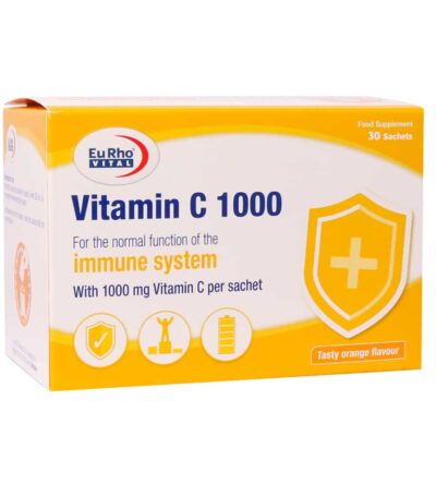 ساشه ویتامین C 1000 میلی گرم یوروویتال