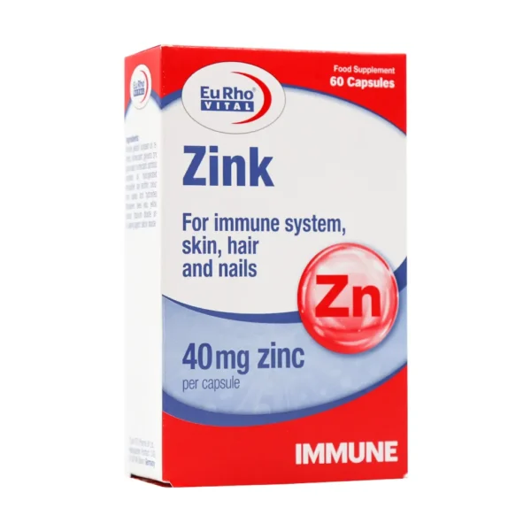 کپسول سافت ژل زینک یوروویتال