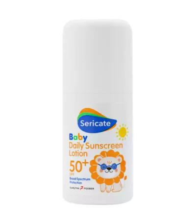 لوسیون ضد آفتاب روزانه کودک SPF50 سری کیت بیبی