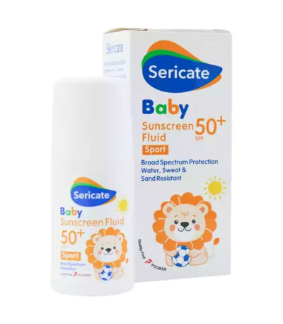 لوسیون ضدآفتاب کودک فلوئید اسپرت SPF50 سری کیت بیبی