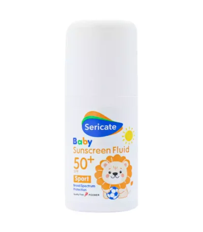لوسیون ضدآفتاب کودک فلوئید اسپرت SPF50 سری کیت بیبی